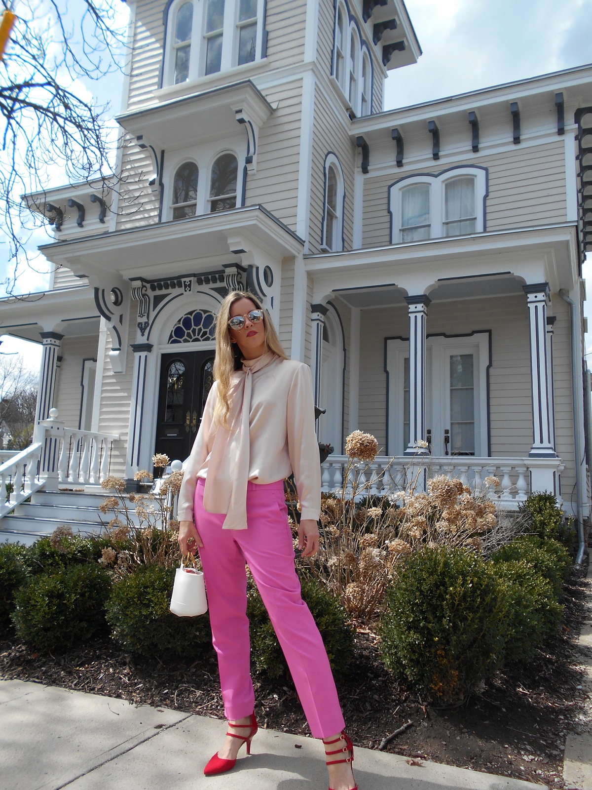Champagne and Tweed: Shades of Pink for Spring
