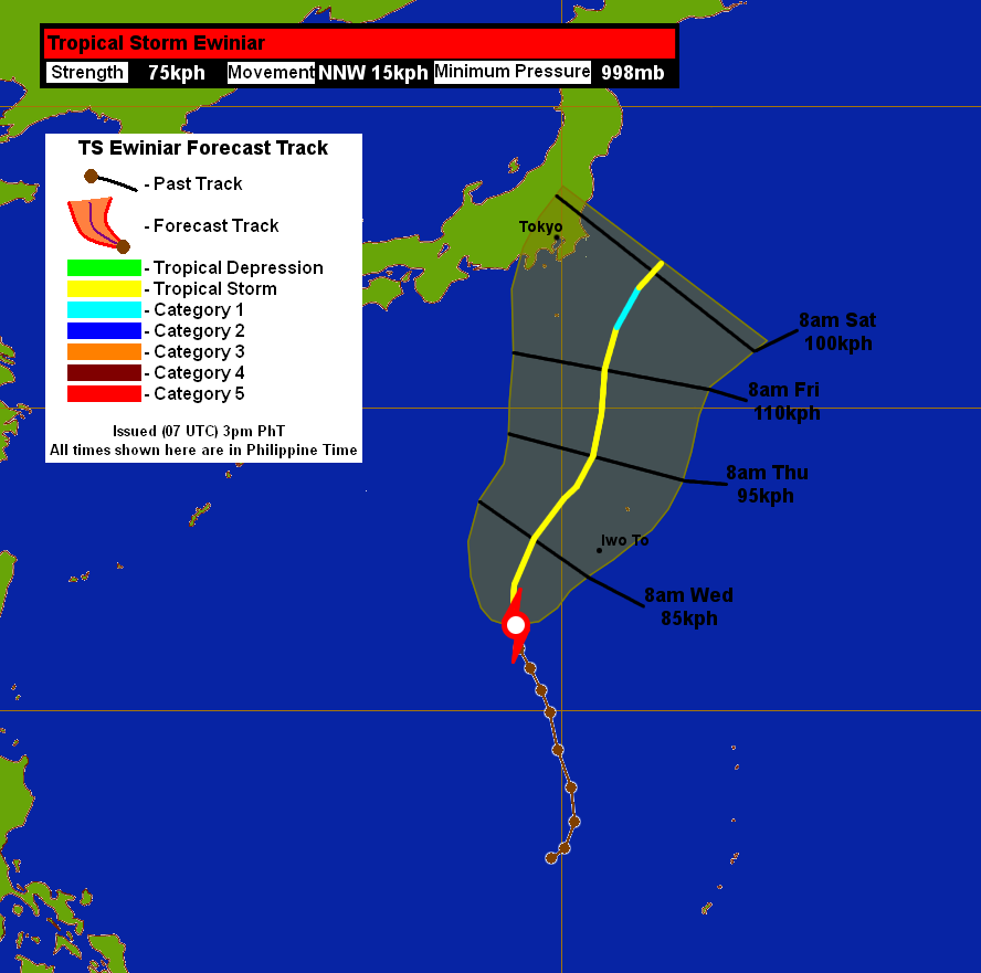 SA GITNA NG BAGYO Tropical Storm Ewiniar Update 4