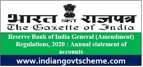 Annual statement of accounts