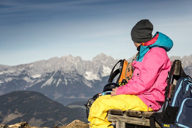 Aussicht auf den Wilden Kaiser