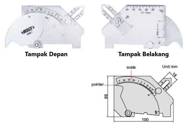 Macam Macam Welding Gauge Dan Fungsinya Pengelasan Di Sukabumi