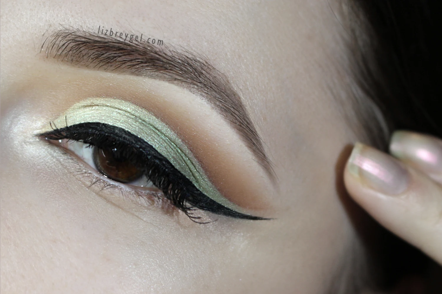 Stunning Sage Green Eye Look for Spring Wedding StepbyStep Makeup