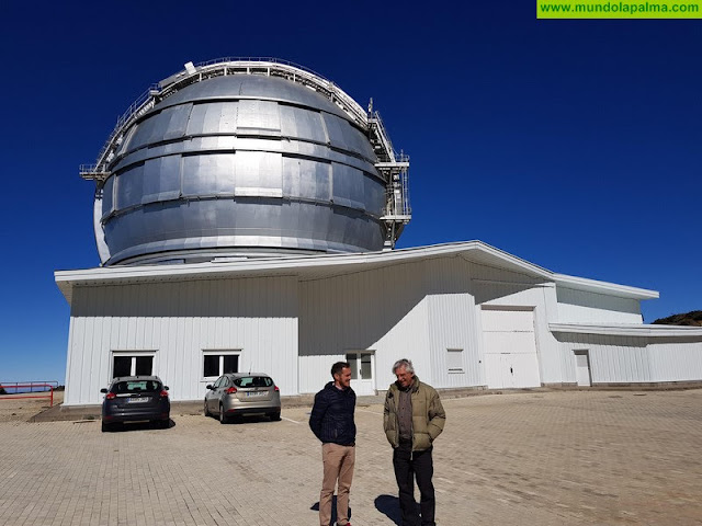Zapata subraya el apoyo del Gobierno de España al Instituto de Astrofísica de Canarias
