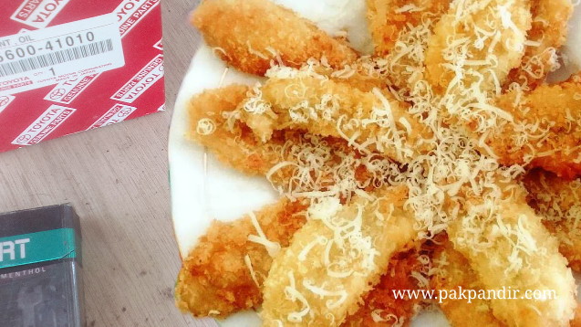 Resep Pisang Goreng Pasir Tabur Keju