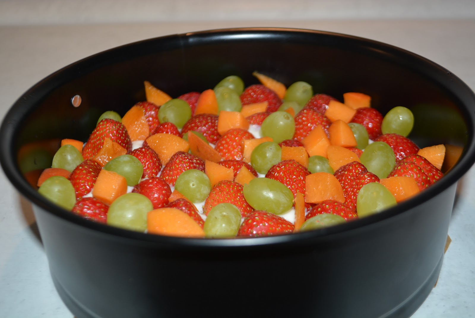 No Bake Bunter Obstkuchen (ohne backen)