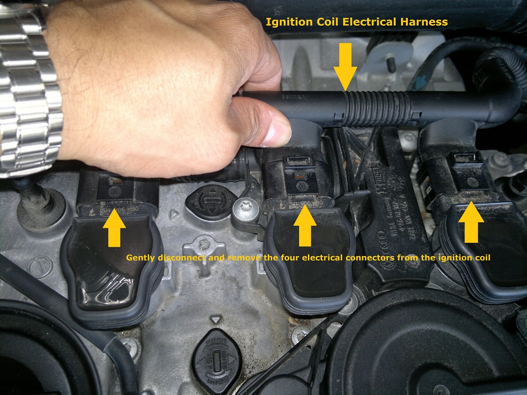 John Koshy How I replaced the spark plugs in the Audi A3