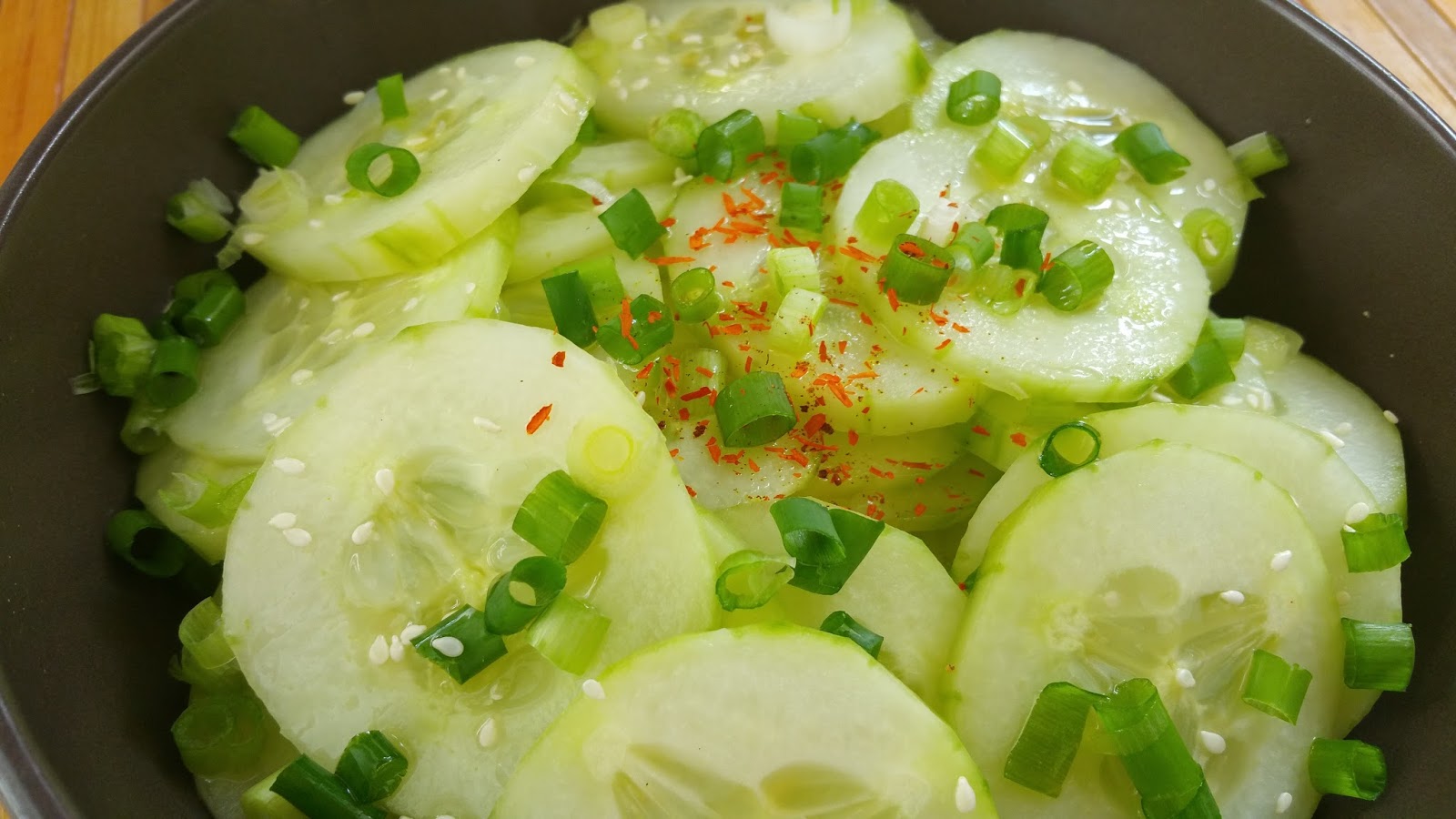 Vegspiration - Blog de inspiración vegana: Ensalada asiática de pepino
