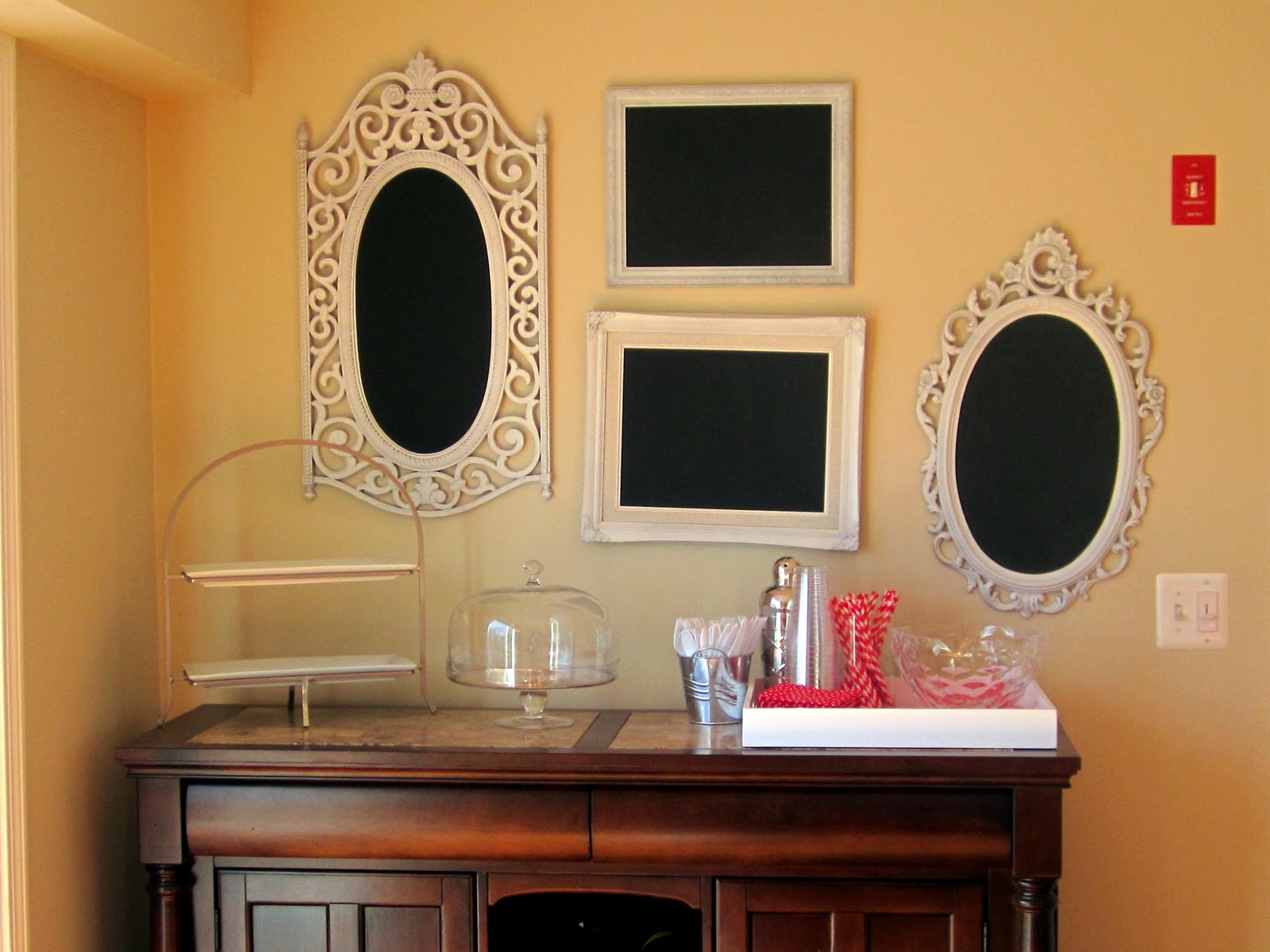 The Nest Chapter DIY Chalkboard Gallery Wall