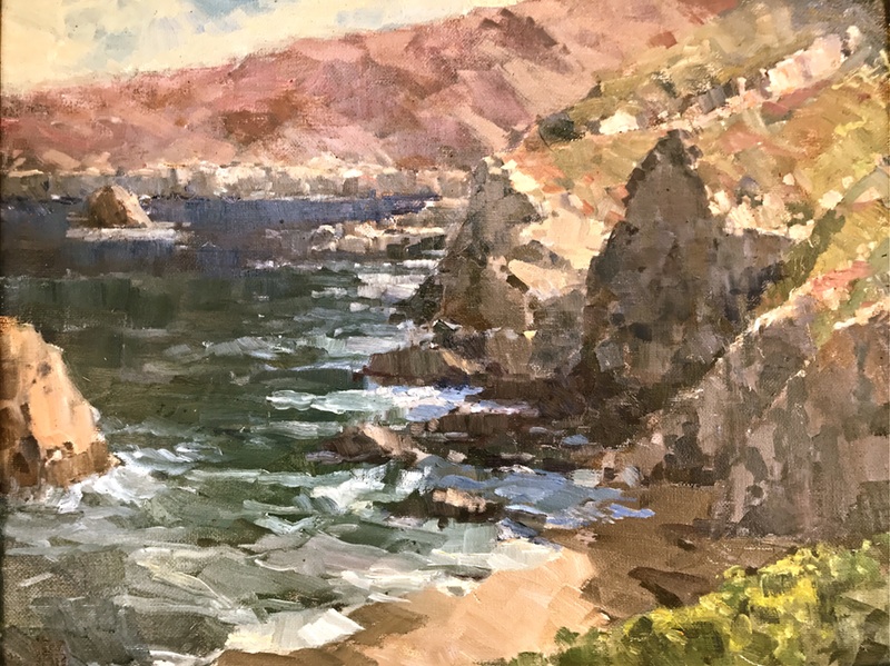 John Brian Guernsey Fine Art Carmel plein air festival / new