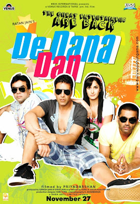 De Dana Dan 2009 Hindi BRRip 480p 400mb ESub