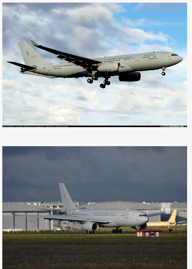 도색을 마친 한국 공군용 A330MRTT 공중급유기 1호기.jpg | 인스티즈