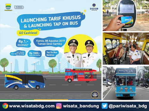 Cara bayar tiket Bus Bandros terbaru 2019