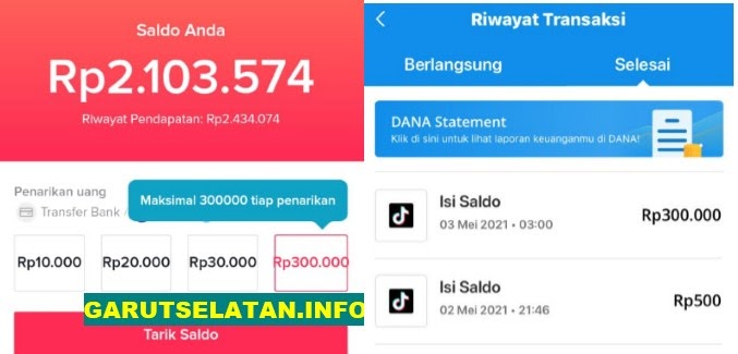 Cara Menarik Saldo Tiktok Lite Ke Akun Dana Terbaru Begini Caranya Cara Menarik Saldo Tiktok Lite Ke Akun Dana Terbaru Begini Caranya