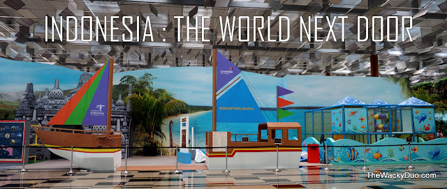 Indonesia : The World Next Door @ Changi Airport 