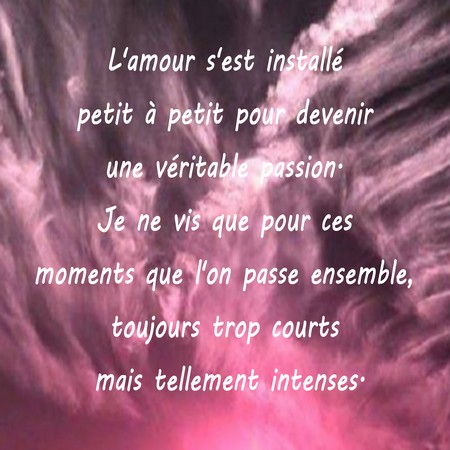 Aime texte je d pour t dire lui amour Texto pour