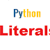 Python Literals kya hain? Literal in hindi?