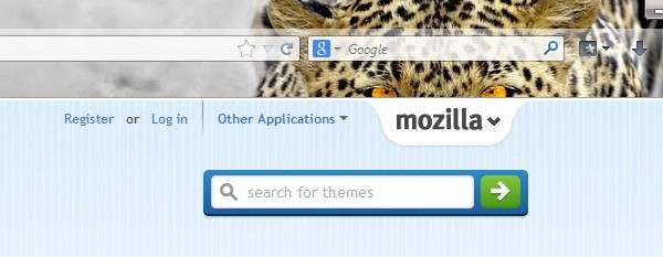 Eyes Of Leopard Firefox Theme