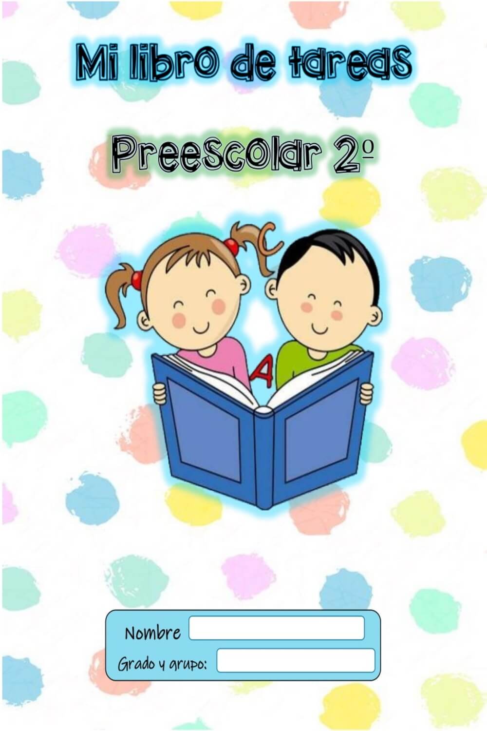 Libro de Tareas Preescolar 4 años | Materiales Educativos para Maestras