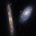 Hubble Rayakan Ultah Ke-27 Dengan Keindahan Sepasang Galaksi