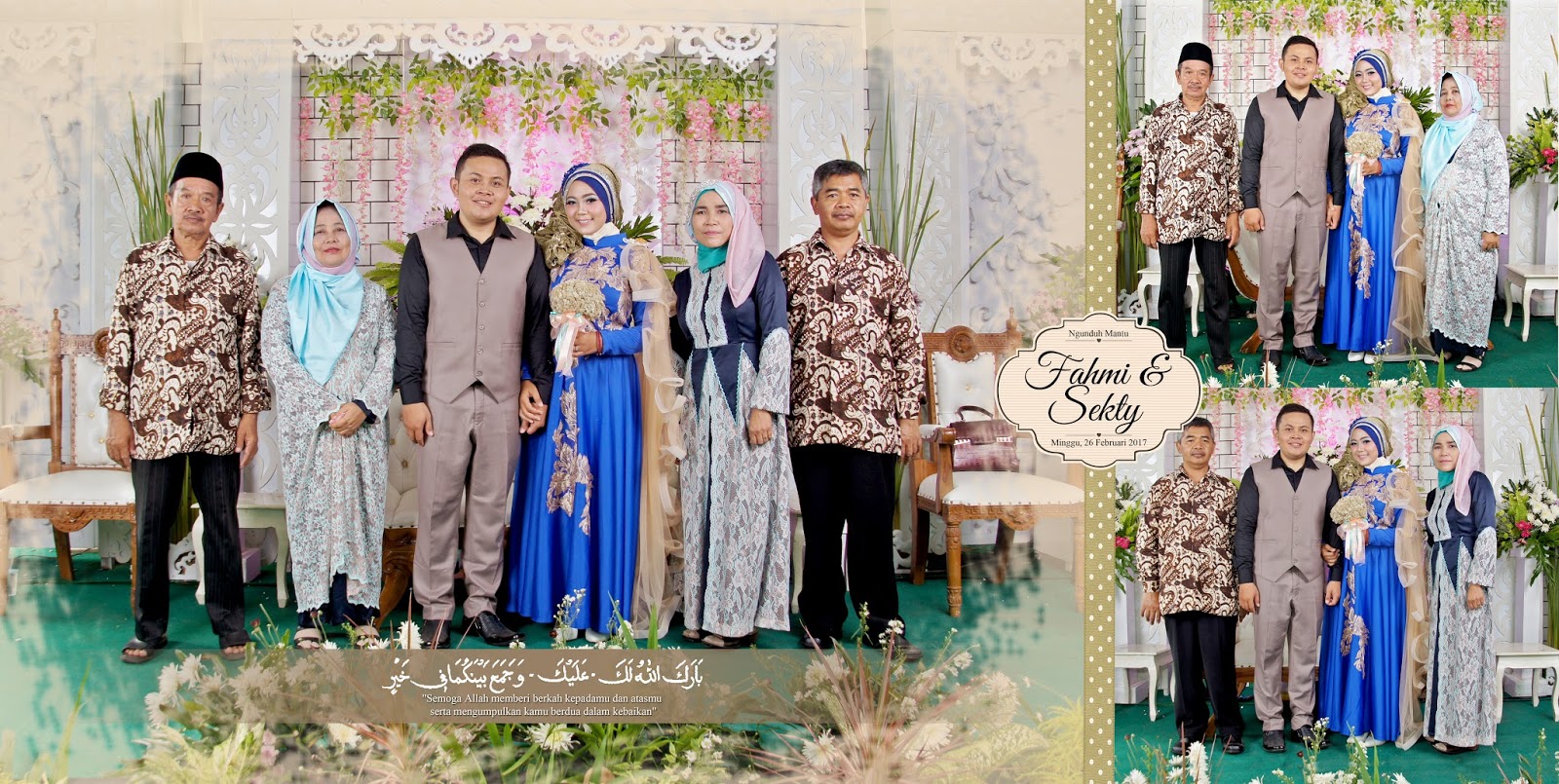 Contoh Foto Paket Wedding Gold (Wedding Book), Harga 3,5