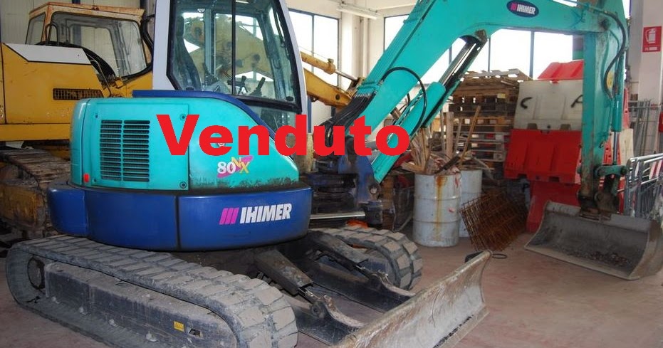 Macchine per Lavori Stradali usate Escavatore cingolato IHIMER NX 80 jpg (931x489)