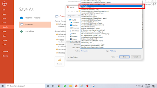 Mengganti Format PPT menjadi PDF