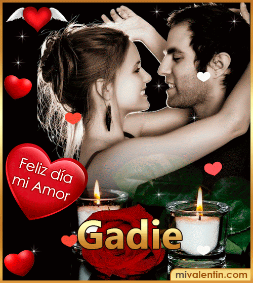 Feliz día San Valentín Gadie