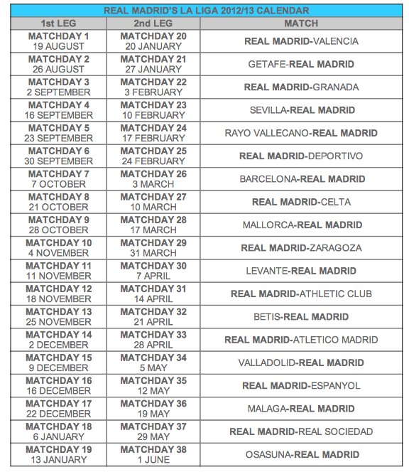 Image Result For Jadwal Laliga Image Result For Jadwal Laliga