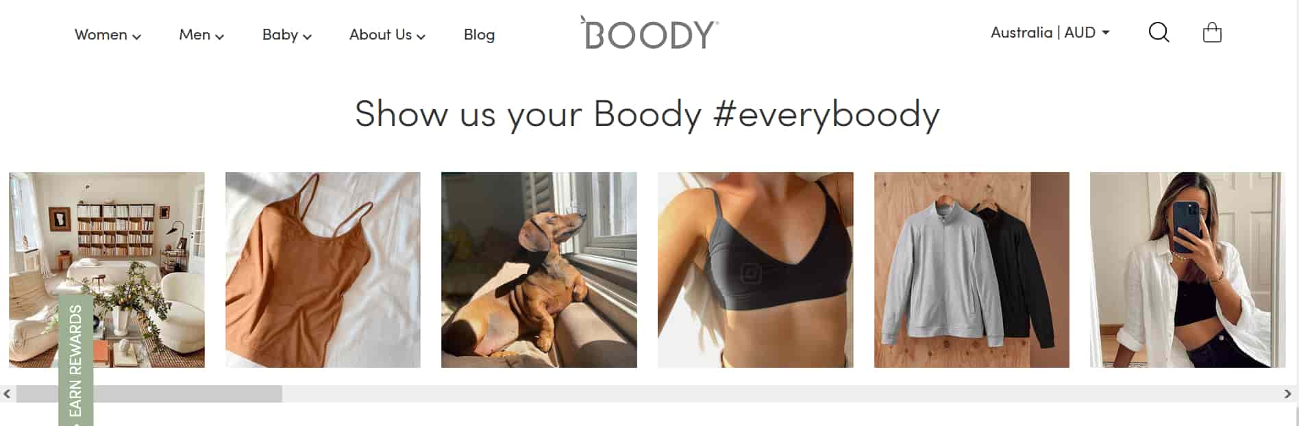オーストラリアのオーガニック『boody』