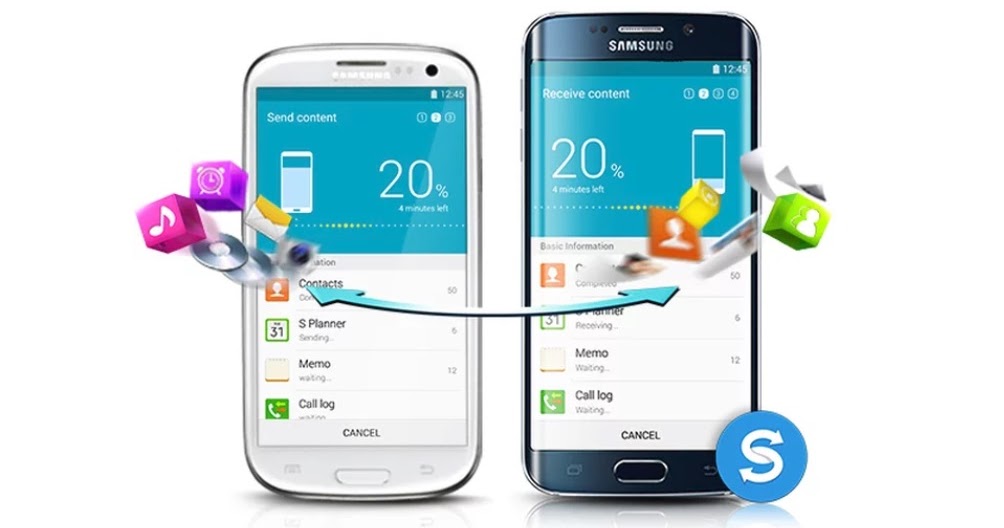 Share any file from your Android using Samsung smart switch download
