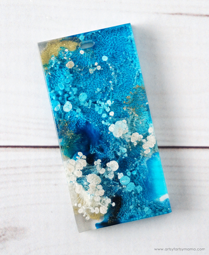 Resin and Alcohol Ink Necklace Pendants - Resin Crafts Blog