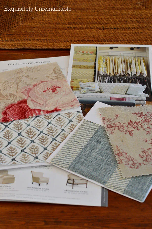 Cottage Style Fabric Samples