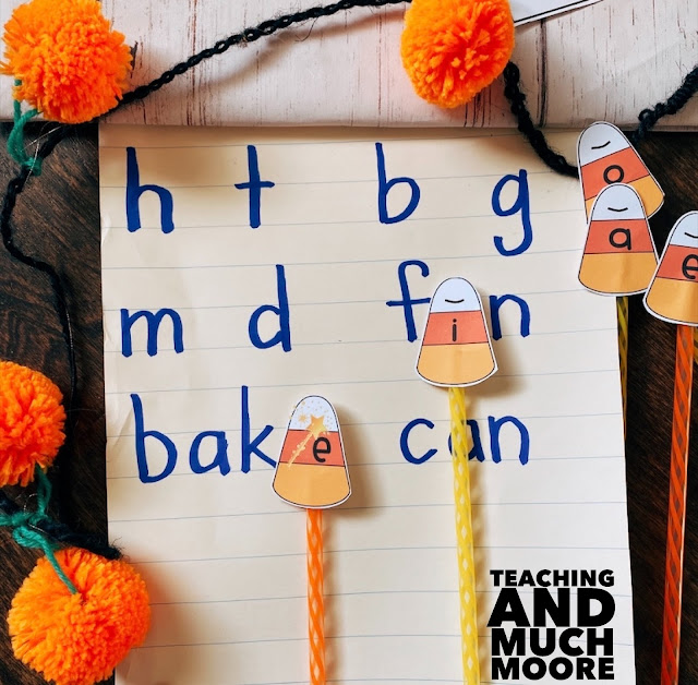 cvc word work and magic e cvc word work and magic e