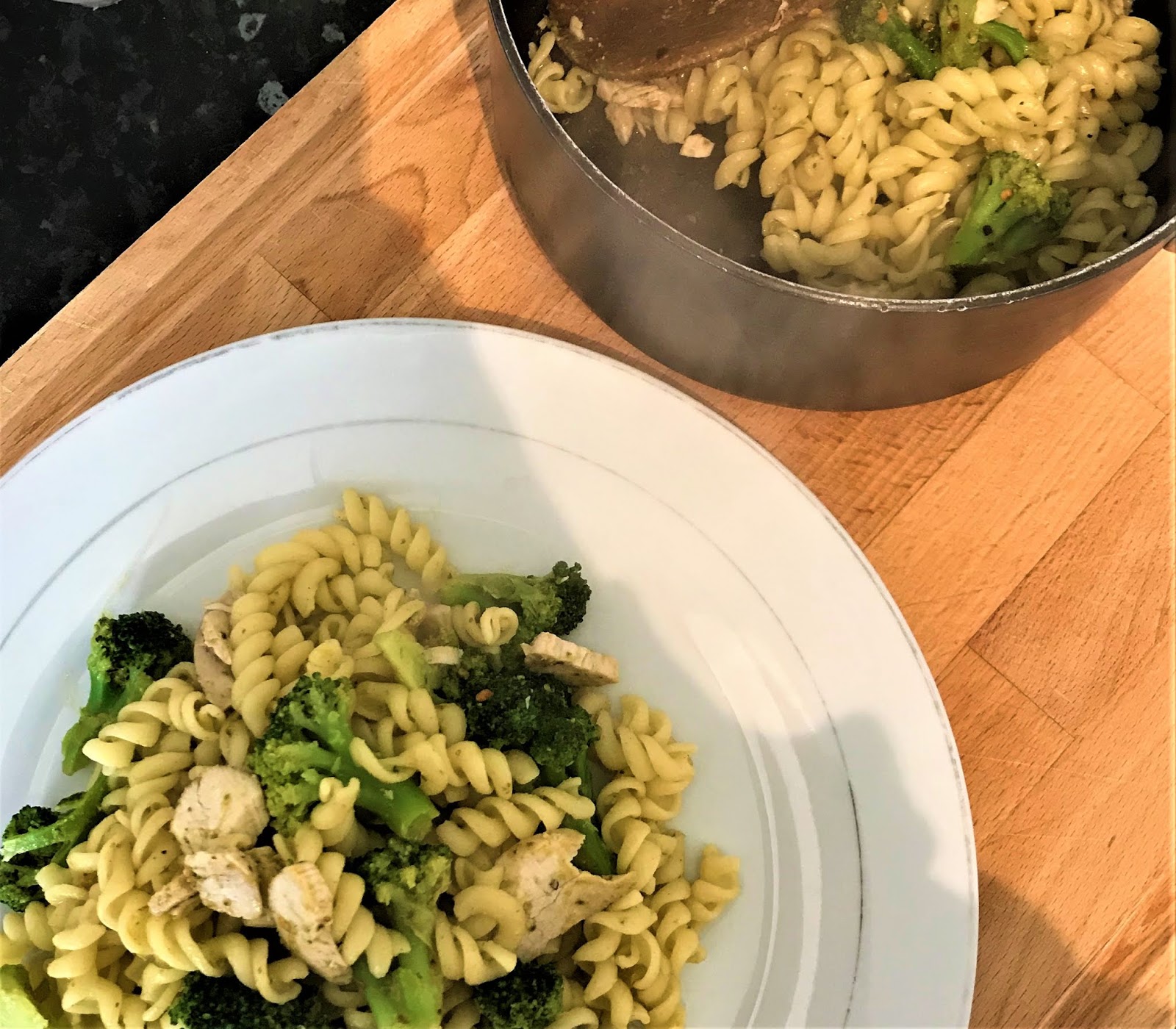 Quick and Easy Chicken and Broccoli Pesto Pasta Recipe Laura