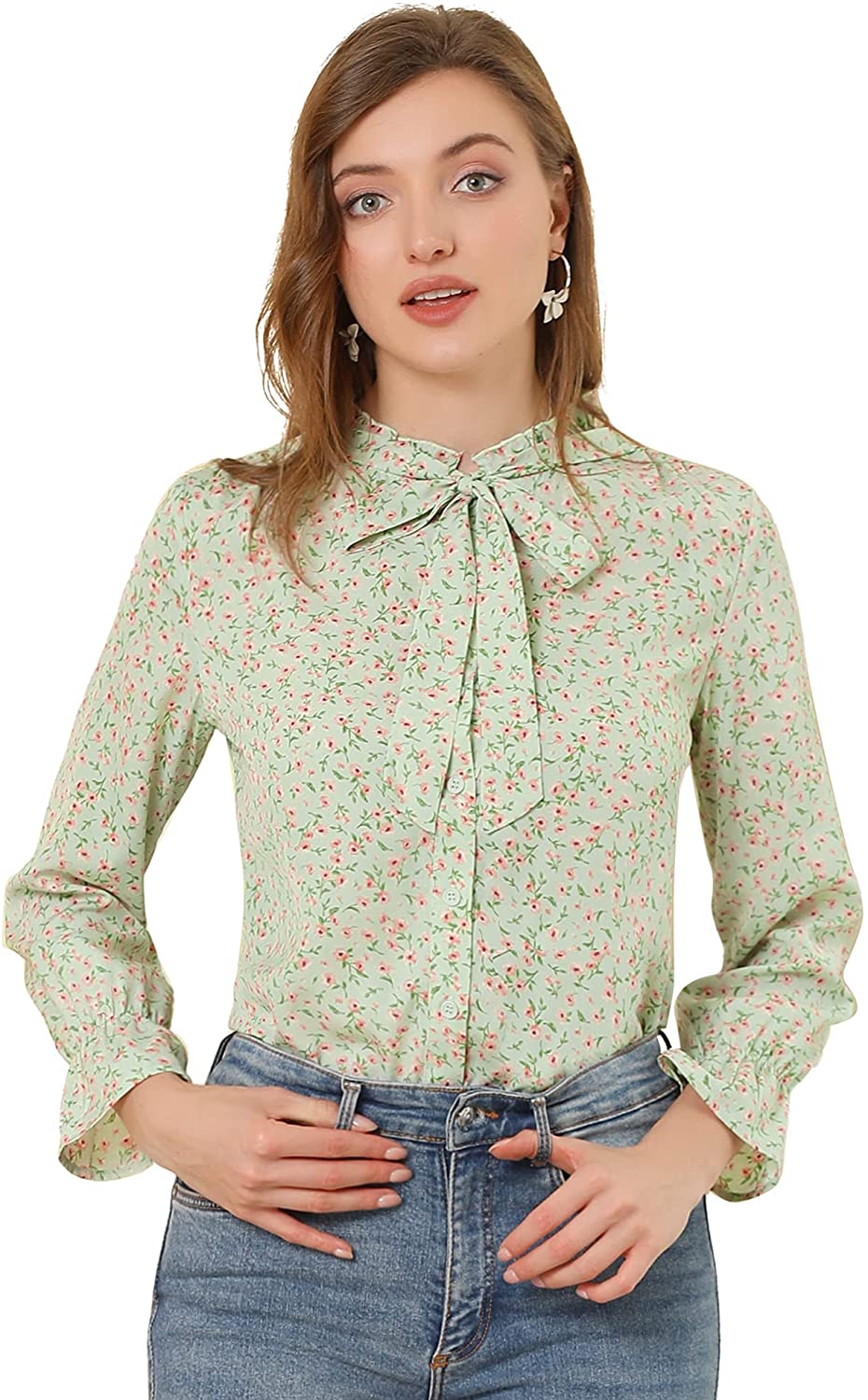 Vintage Bow Tie Blouses - Vintage Clothing, Fashion and Style