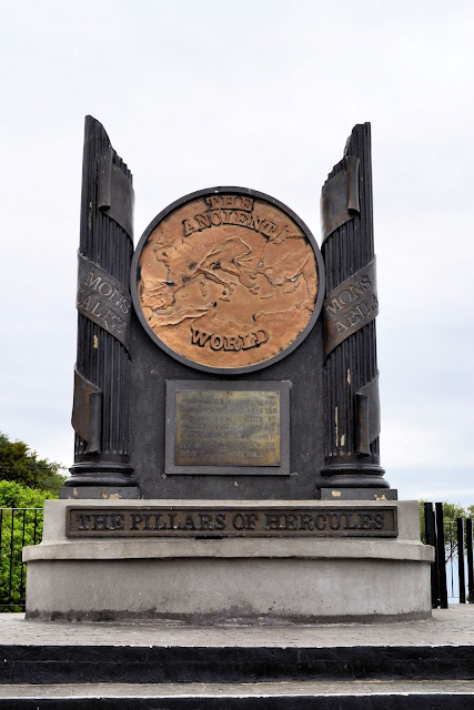 Pillars of Hercules monument pays homage to the legend of Hercules.