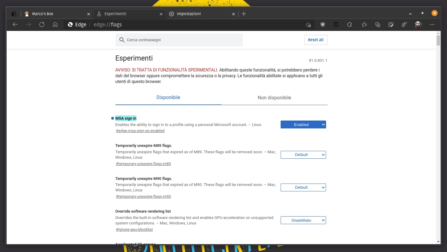 Gli utenti possono ora accedere e sincronizzare i propri preferiti con Microsoft Edge su Linux!