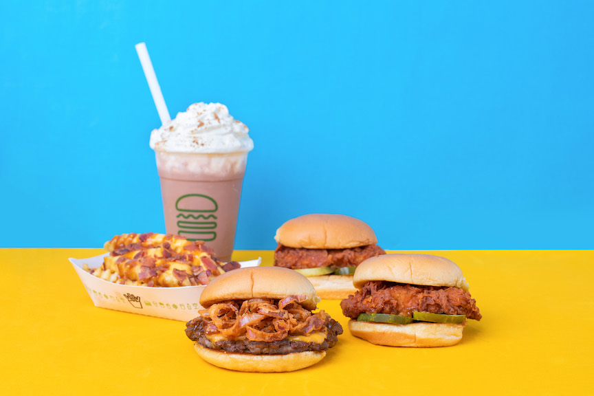 Lemon GreenTea Shake Shack introduces the new BBQ Trio!