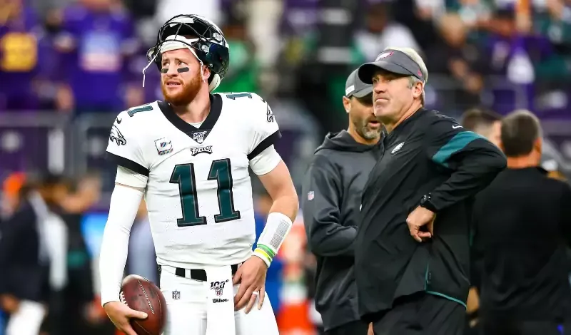 Doug Pederson and Carson Wentz, two symbols of Philadelphia's passing