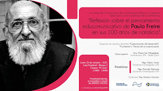 Conferencia "Pensamiento educomunicativo de P. Freire"