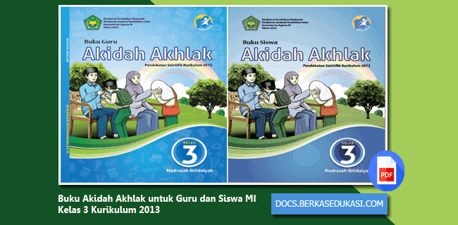 Download Buku Akidah Akhlak untuk Guru dan Siswa MI Kelas