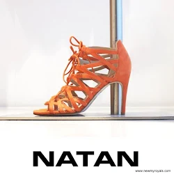Queen Maxima Style NATAN Sandals and NATAN Dress