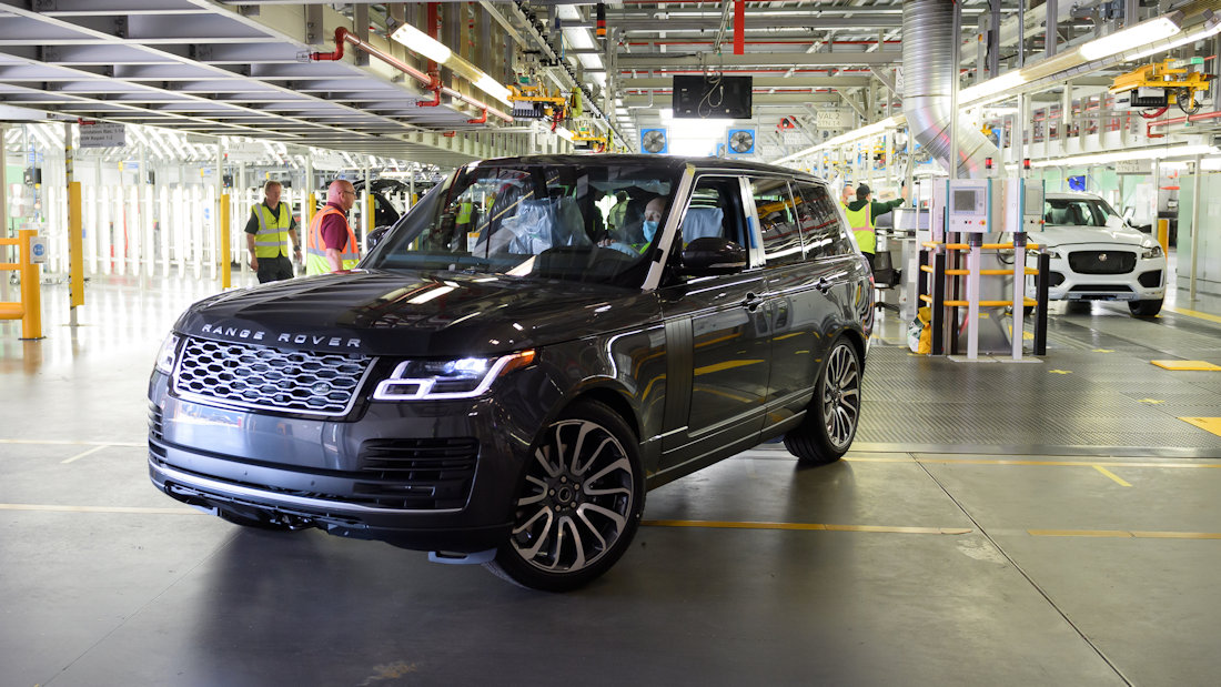 Land Rover Completes First Range Rover Made Under Social Distancing