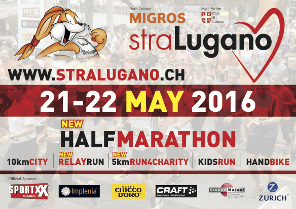 STRALUGANO 2016 Half marathon 21,097 km