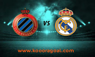 نتيجة مباراة ريال مدريد وكلوب بروج بث مباشر 1-10-2019 دوري أبطال أوروبا