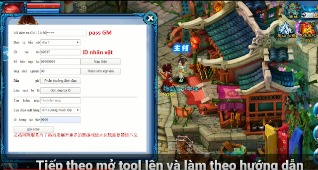 Tải game Anh Hùng Tây Du Free Tool GM 999.999.999 KNB | Tải game Trung Quốc hay