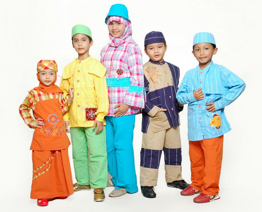 10 Contoh Baju Muslim Anak Keren Model Terbaru 2015