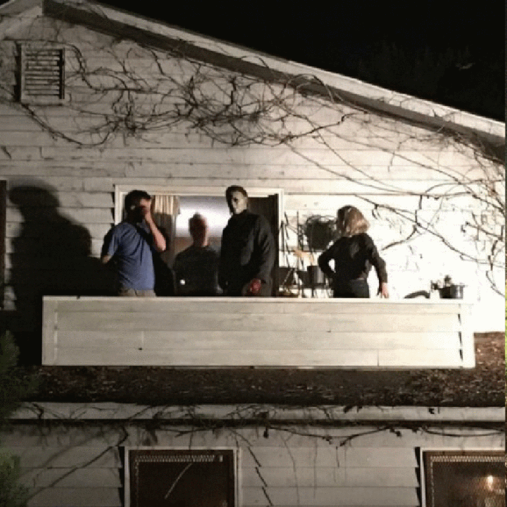 The Horrors of Halloween Behind the Scenes Photo's from HALLOWEEN (2018)