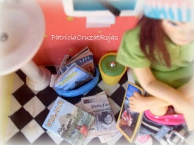 Patricia Cruzat Artesania y Color: Baños con Estilos Alegres y Divertidos