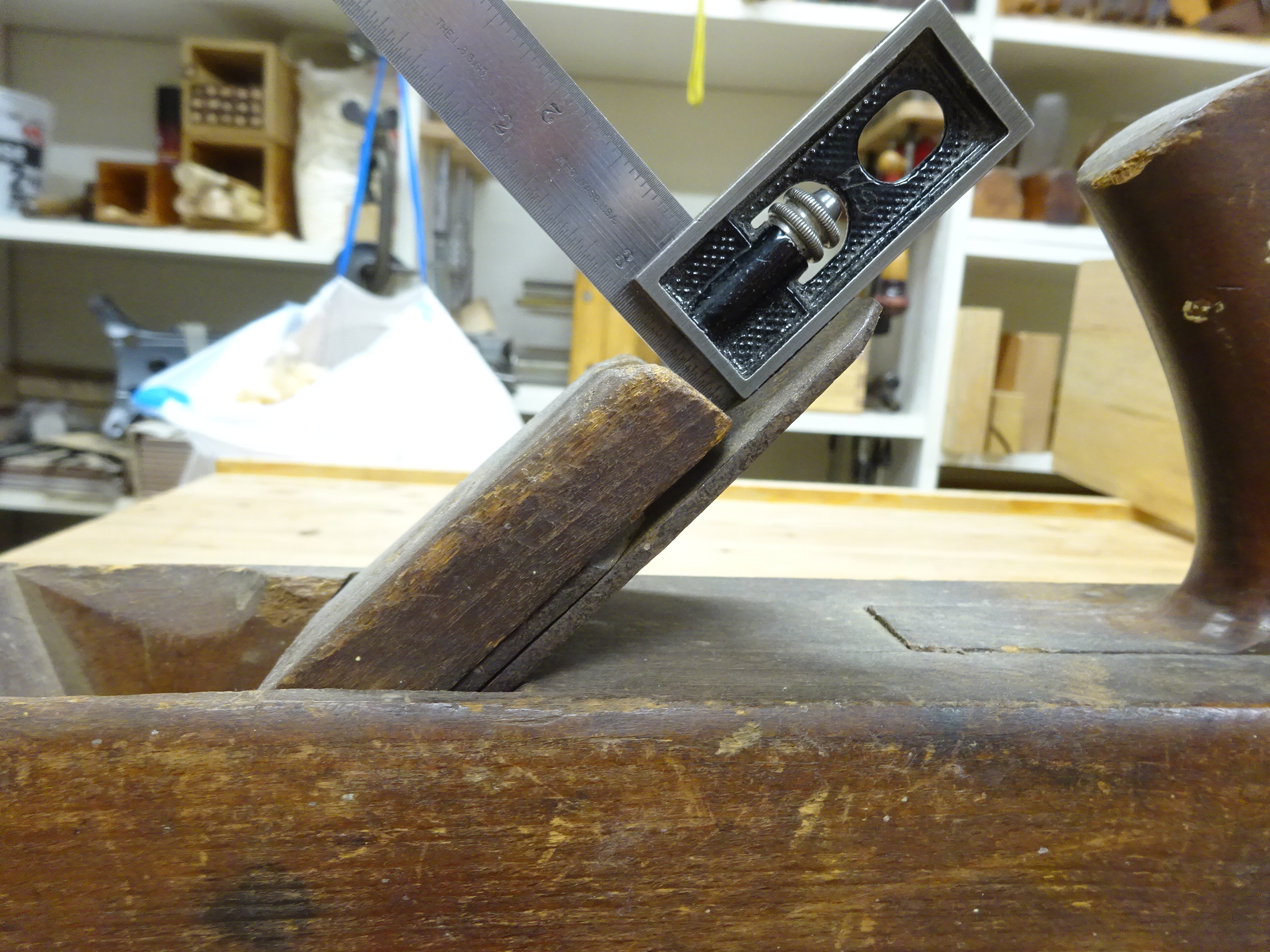 Woodworking in a Tiny Shop A Hidden Detail of Wooden Bench Planes